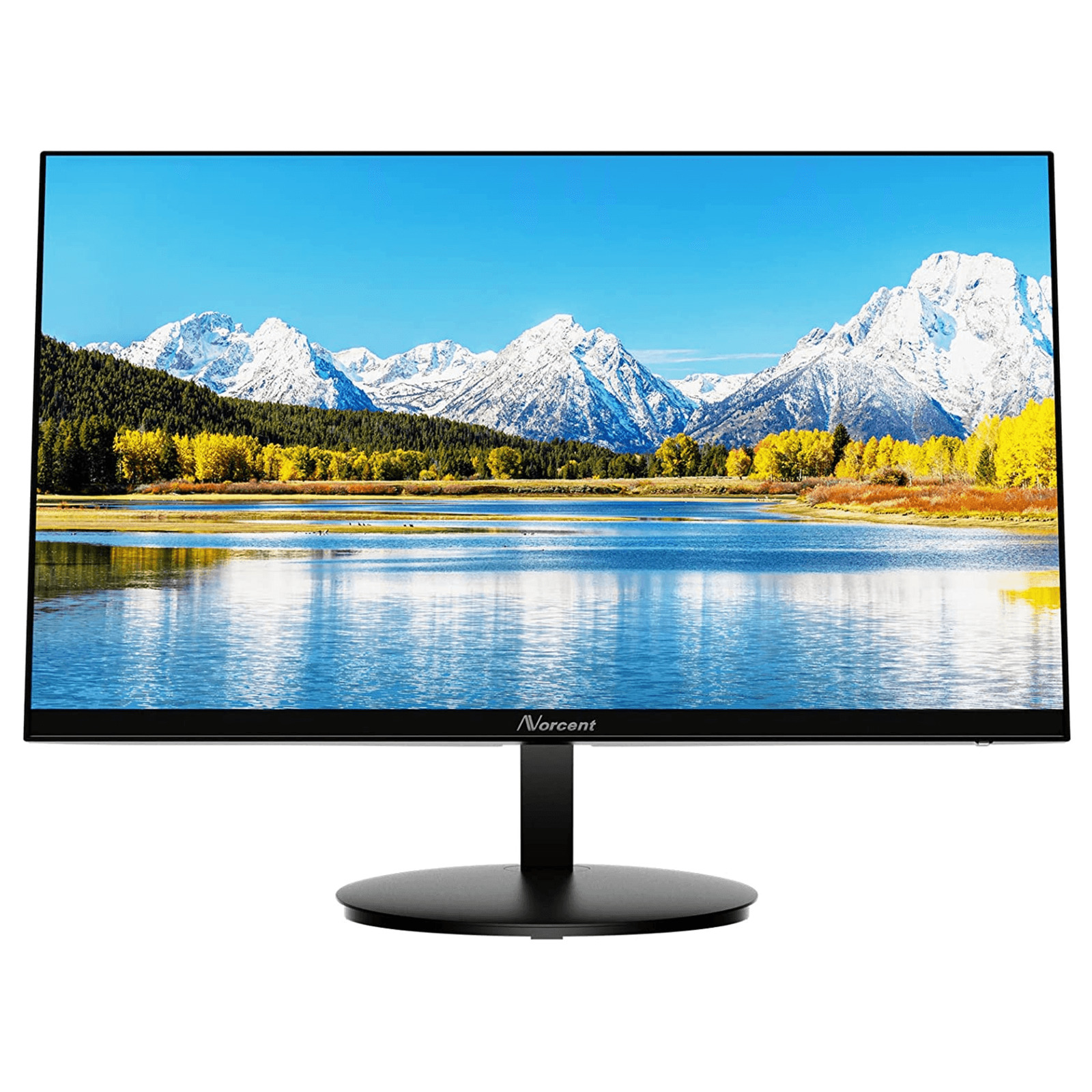 Norcent 24 Inch Frameless Computer Monitor FHD 75HZ VA with Multiple Interfaces