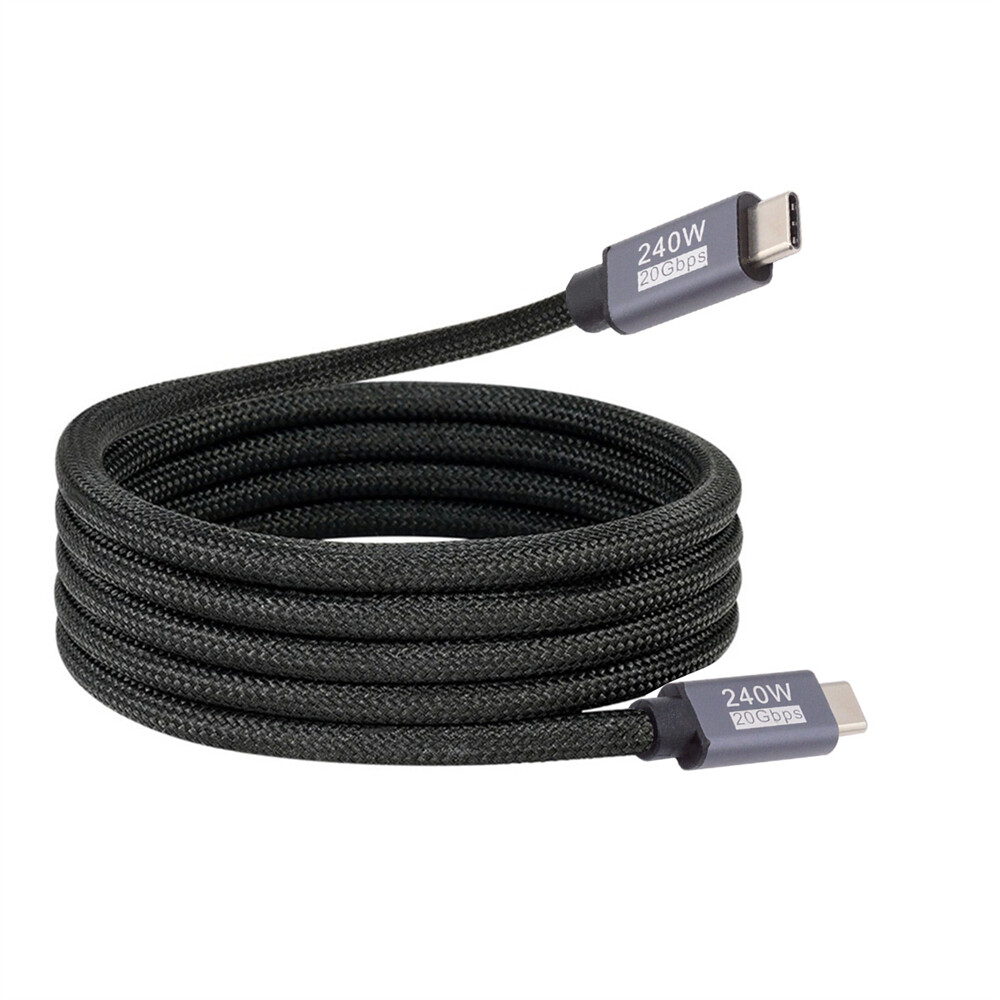 CY 20Gbps 240W Magnetic Cable USB3.2 USB-C 8K 5K 4K USB4.0 Fast Charging Cord