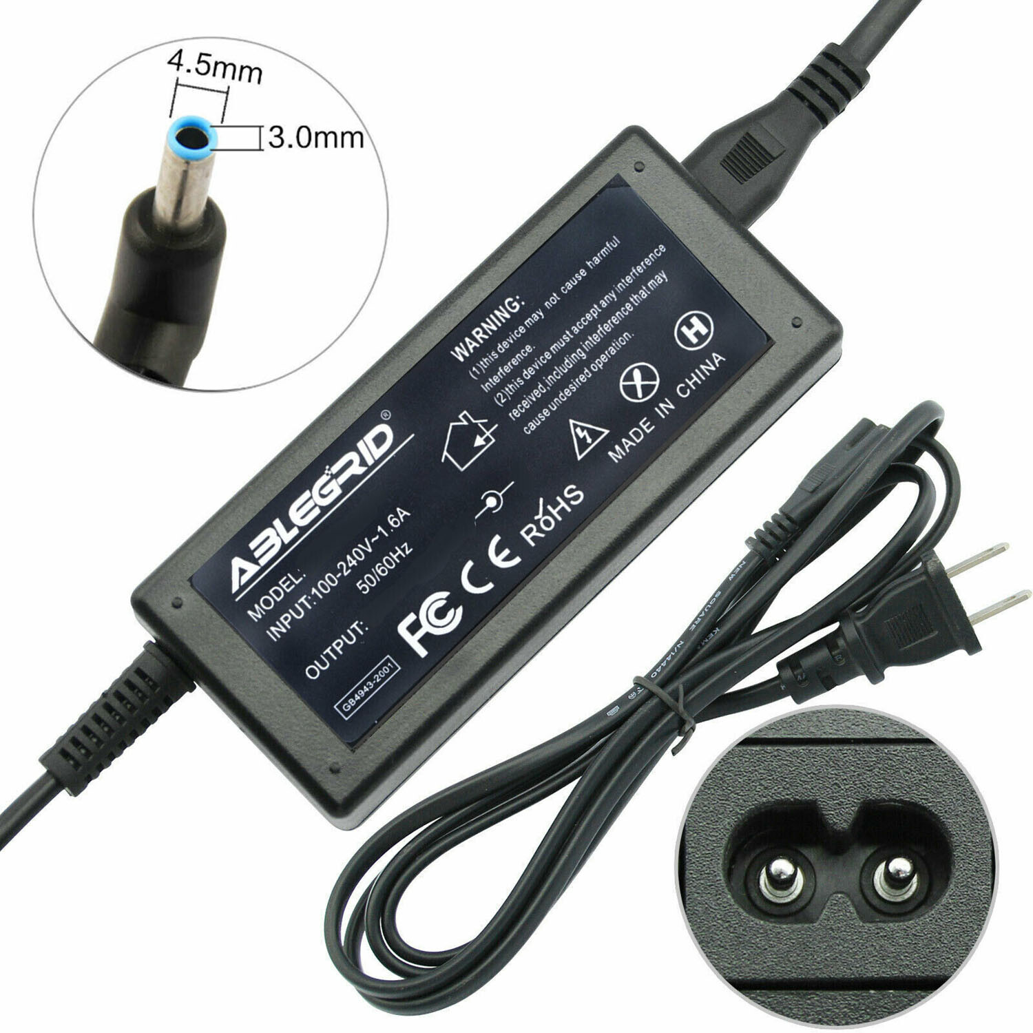 AC Adapter Charger for HP 15-dy2024nr 15-dy2031wm 15-dy2035ms 15-dy2055wm Power