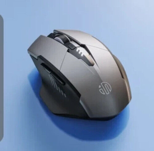 2.4G Wireless Mouse 500mAh Ergonomic Rechargeable Power Display 