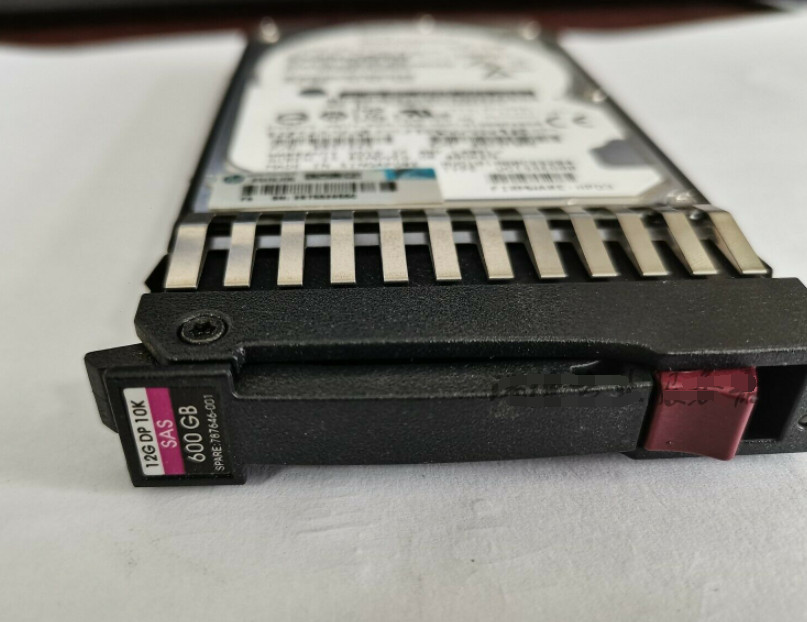 For HPE J9F46A 787646-001 MSA 600GB 10K 12G 2.5 DUAL PORT HDD INCLUDES HDD TRAY