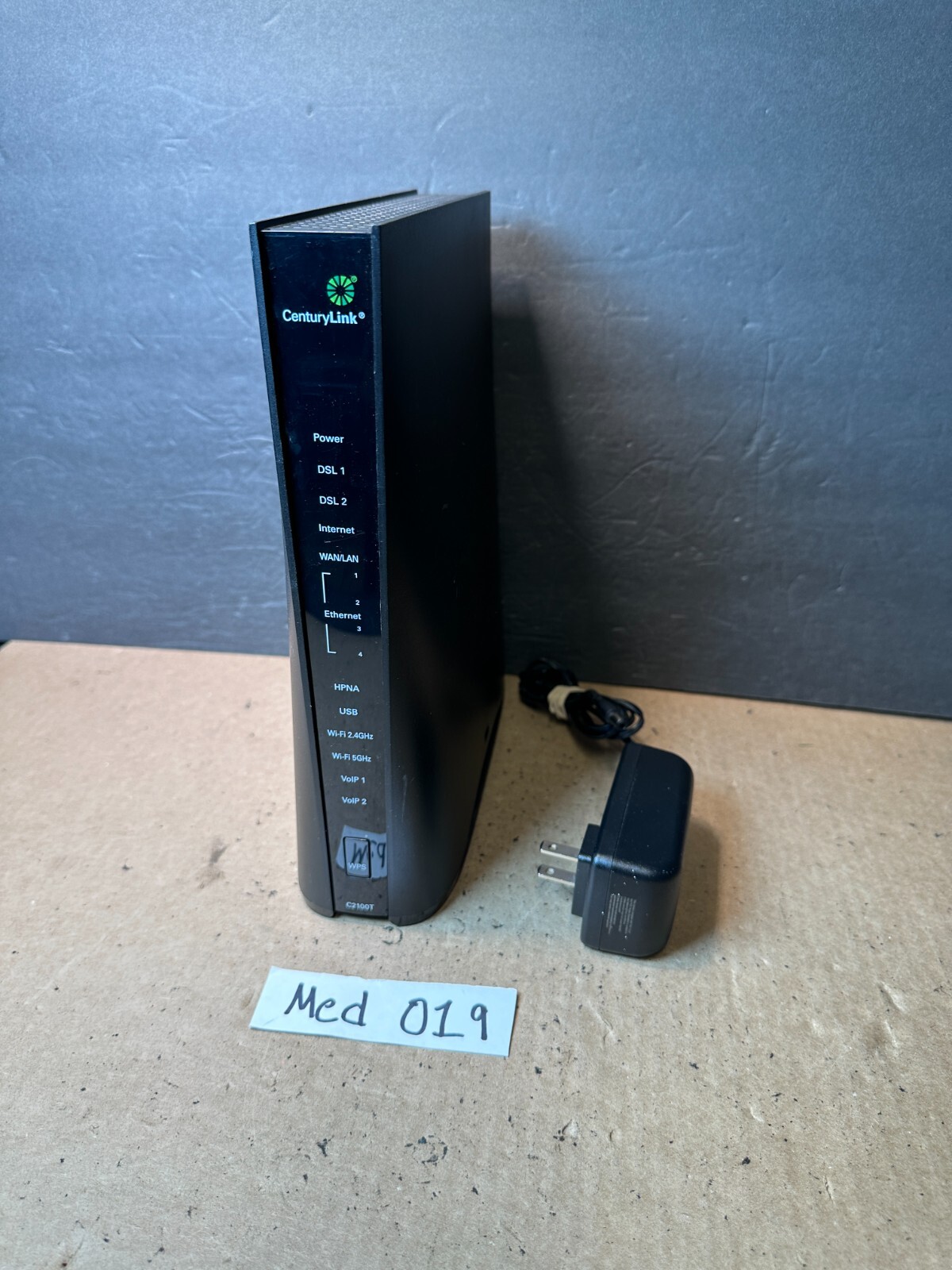 CenturyLink C2100T Black 1000 Mbps Wireless Wi-Fi Gigabit Modem Router