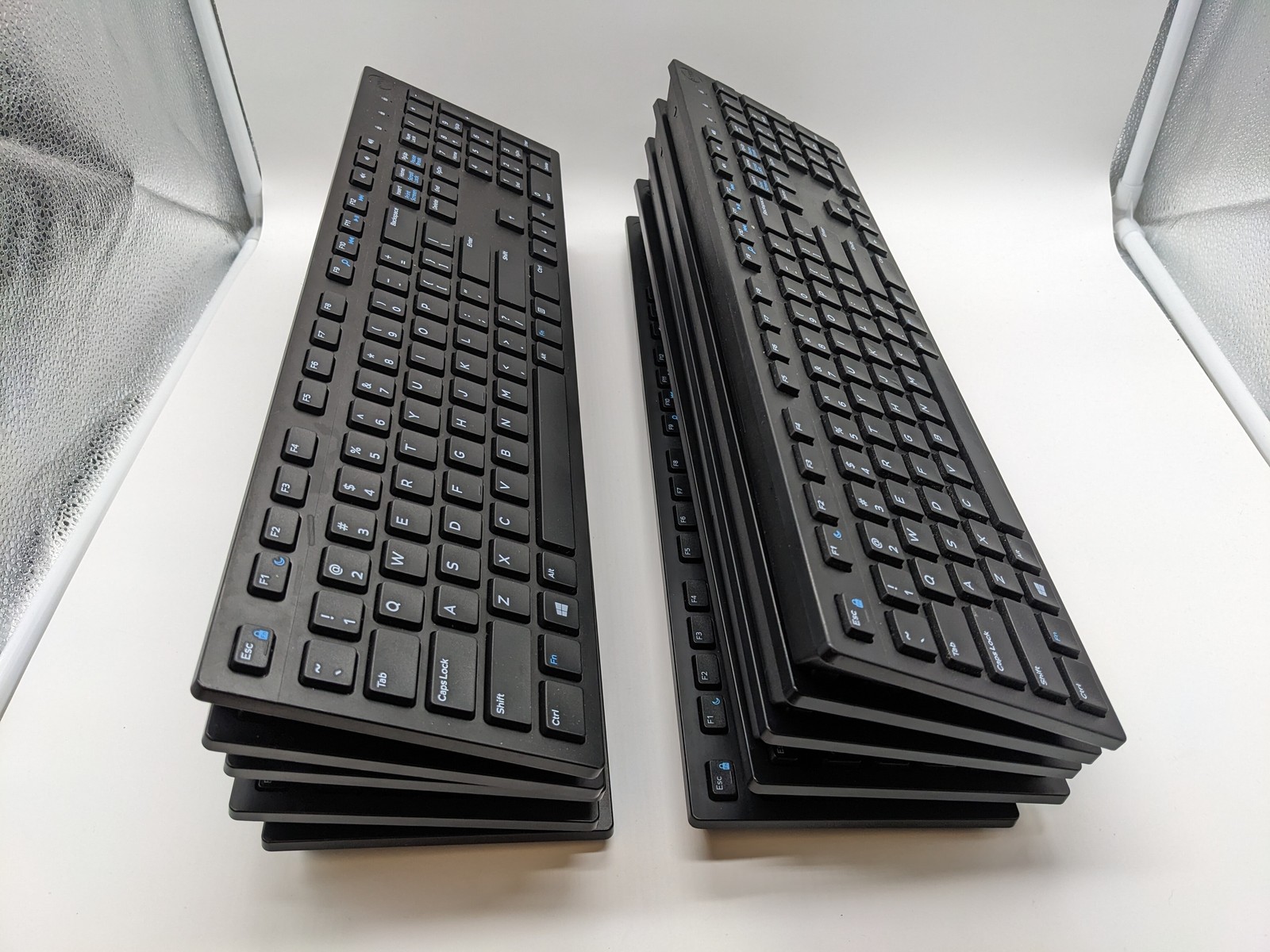 LOT OF 10 Dell OEM Wireless Keyboard (Receiver NOT Included) WK636 FREE S/H