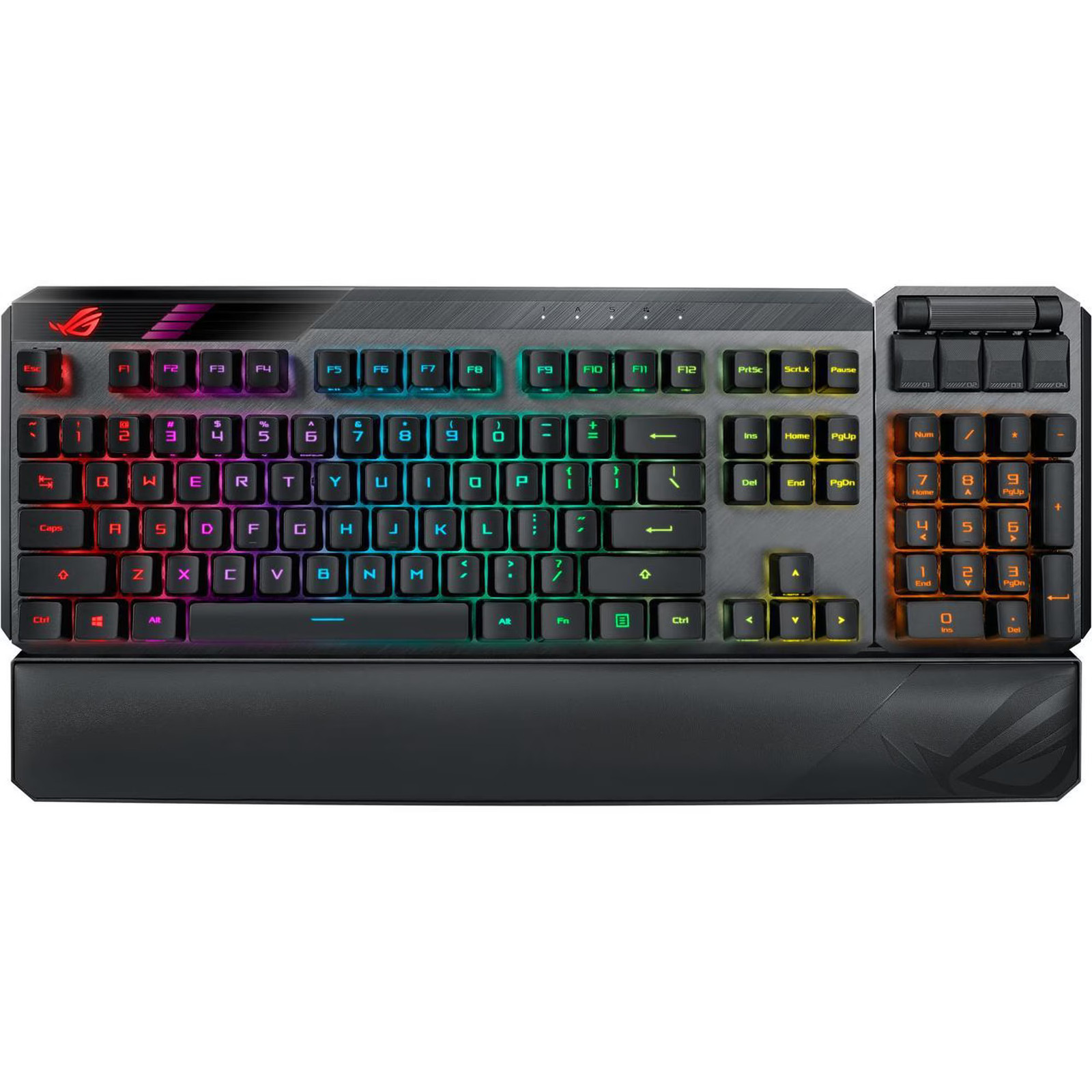 ASUS ROG Claymore II Modular Keyboard - Clicky RX Blue Switches
