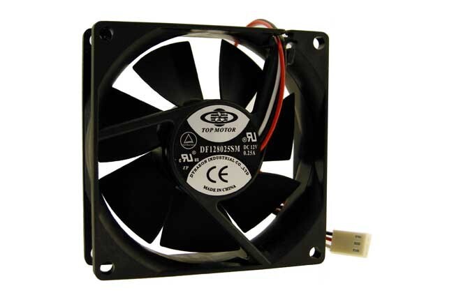 Top Motor 80mm x 25mm Medium Speed 3Pin Fan DF128025SM