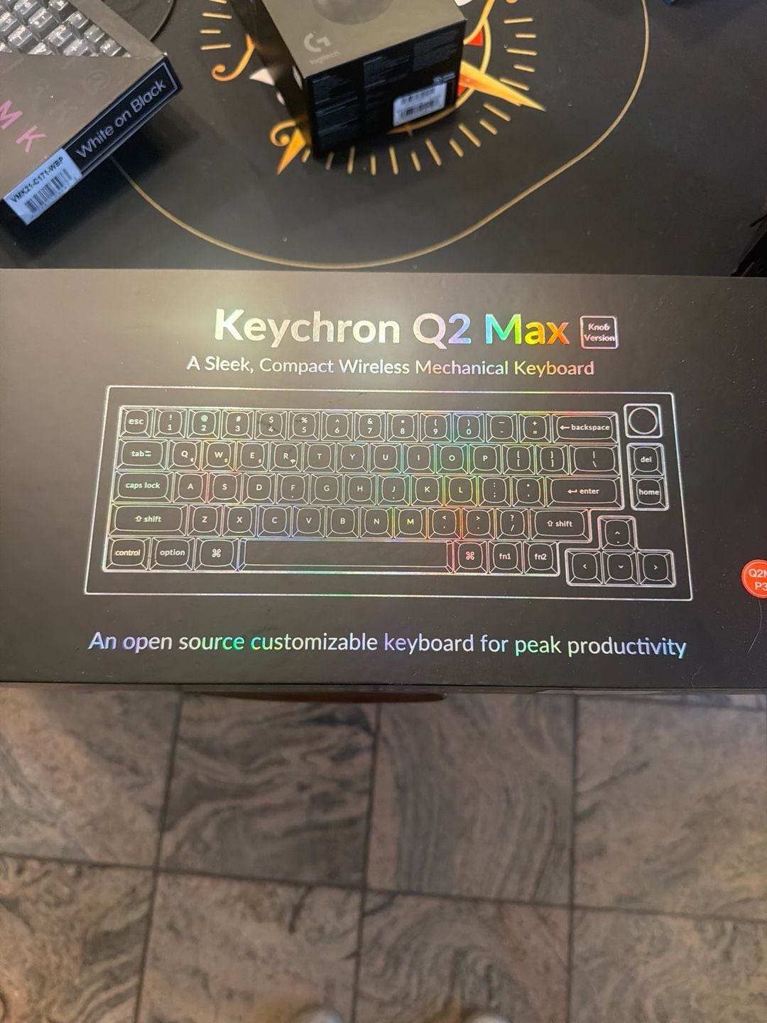 Keychron Q2 Max Wireless Mechanical Keyboard Knob Version