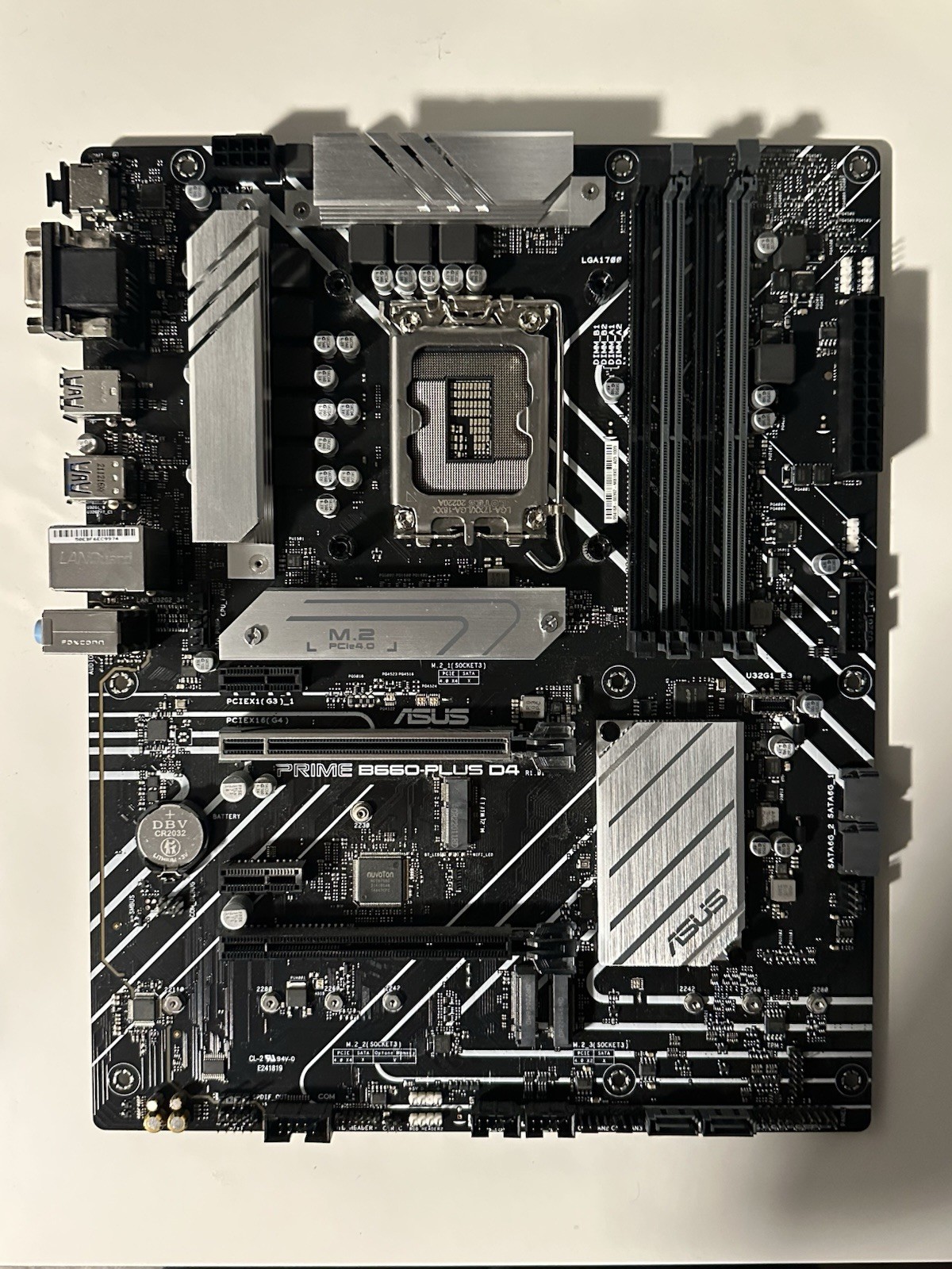 ASUS PRIME B660-PLUS D4 LGA1700 Motherboard Intel B660 Chipset DDR4 Mainboard