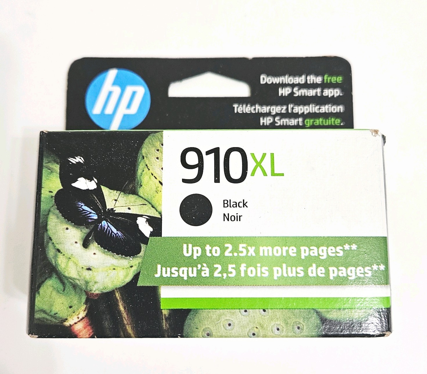 NEW Genuine HP 910XL High Yield Black Ink Cartridge OEM 06/2023 Sealed