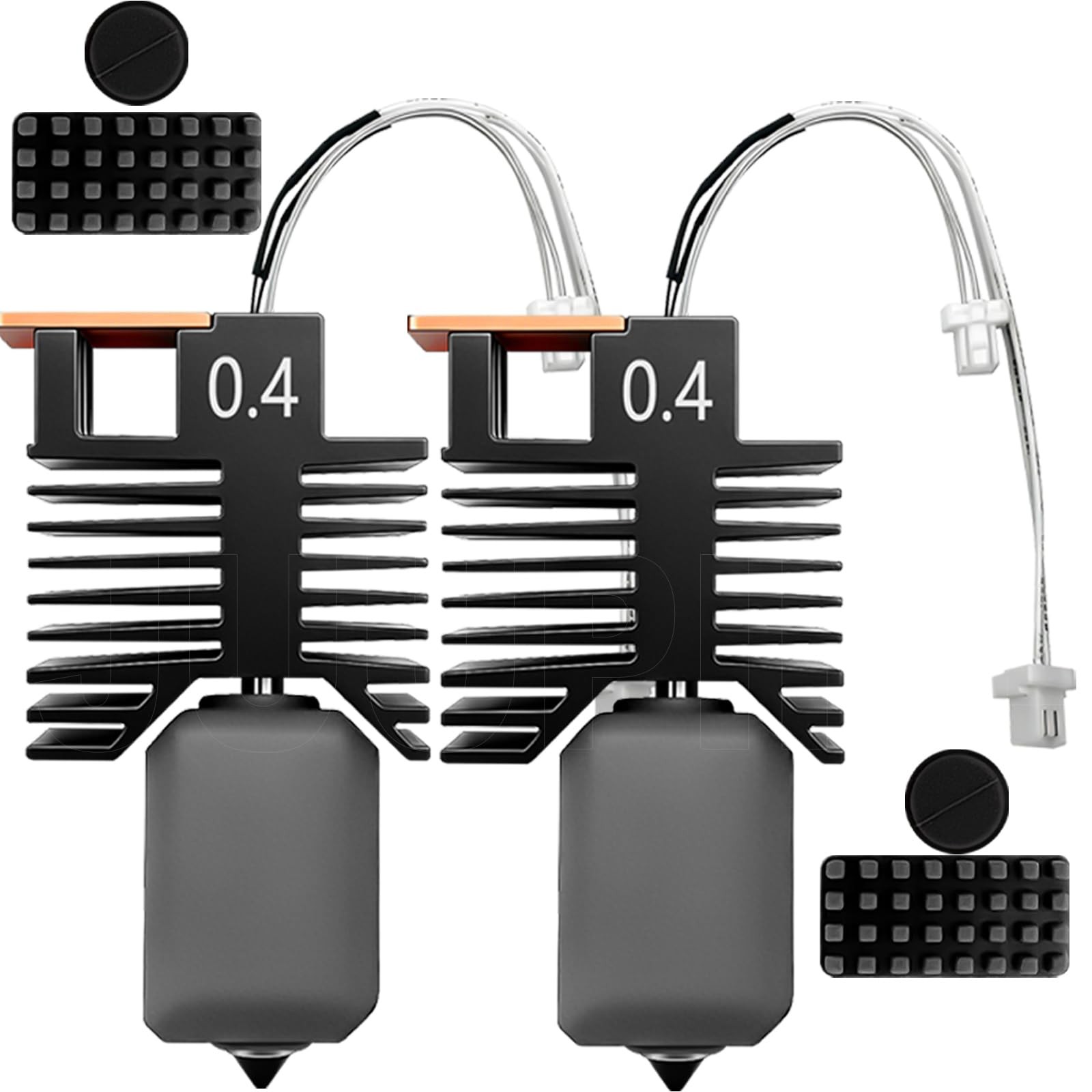 Wefuit Hotend Kit for Snapmaker U1, 0.4mm, 2 Pack