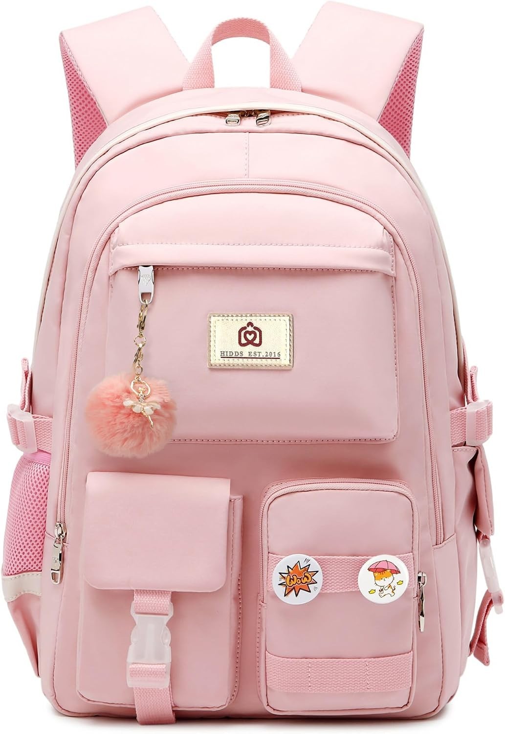 Fashion-Forward 15.6" Laptop Backpack for Women & Teens - Adjustable and Durable