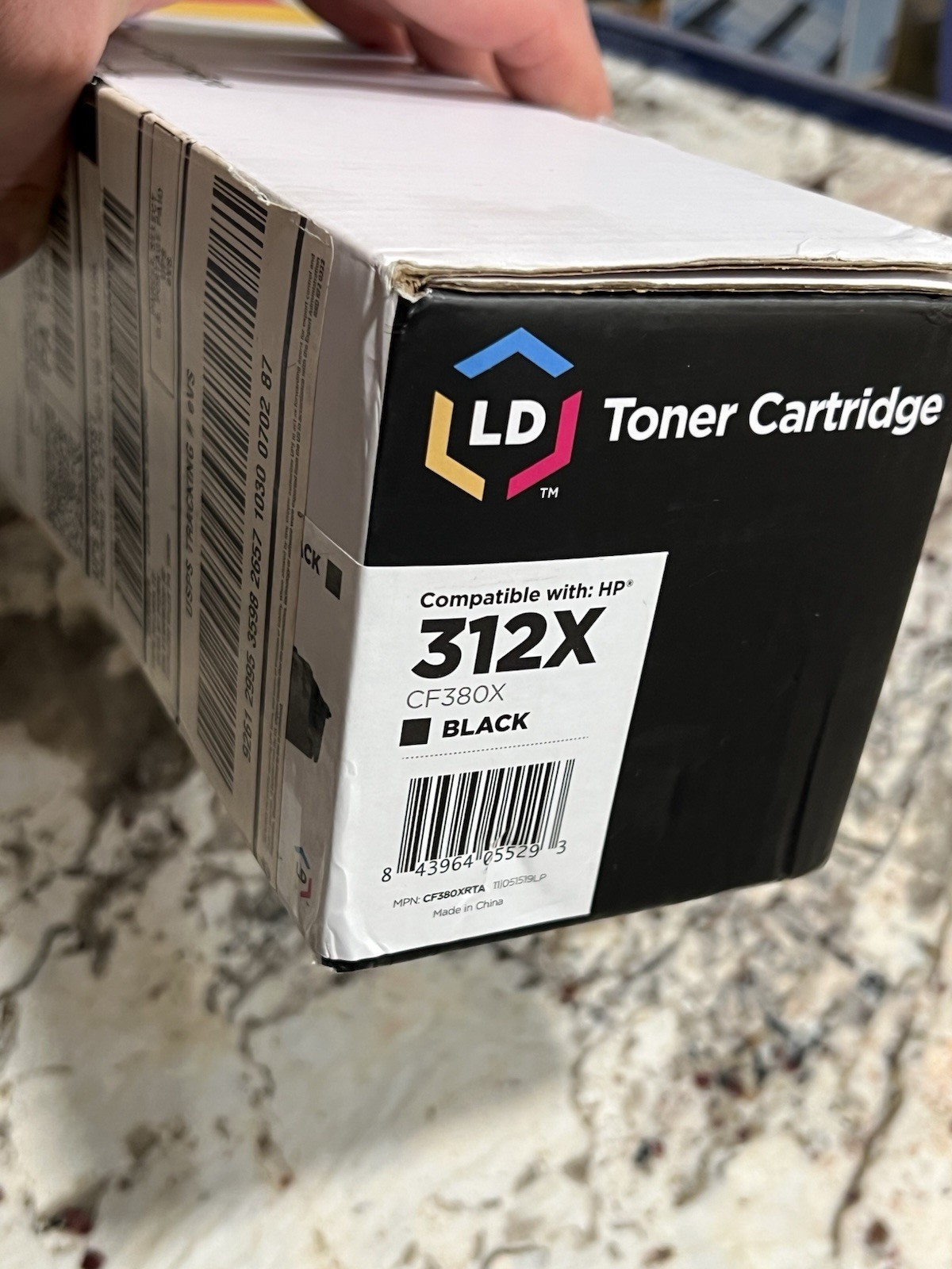 GENUINE HP CF380X HP 312X BLACK HP LASERJET PRO Toner