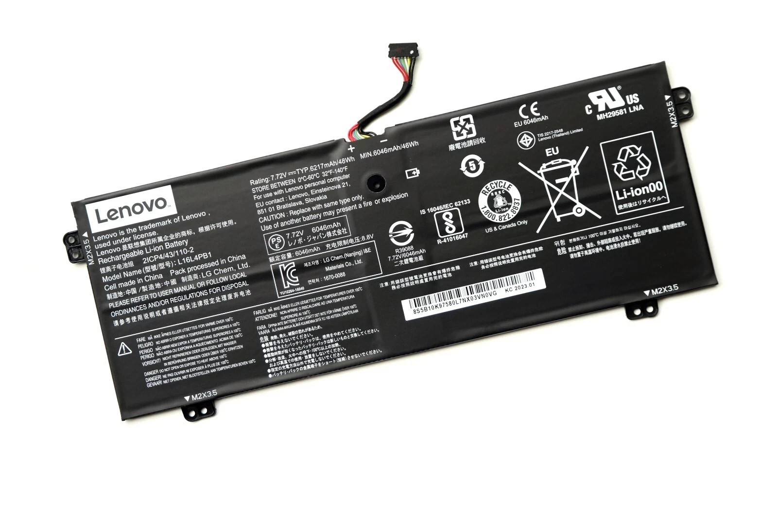New Original L16L4PB1 L16C4PB1 OEM Battery for Lenovo Yoga 720-13IKB 730-13IKB