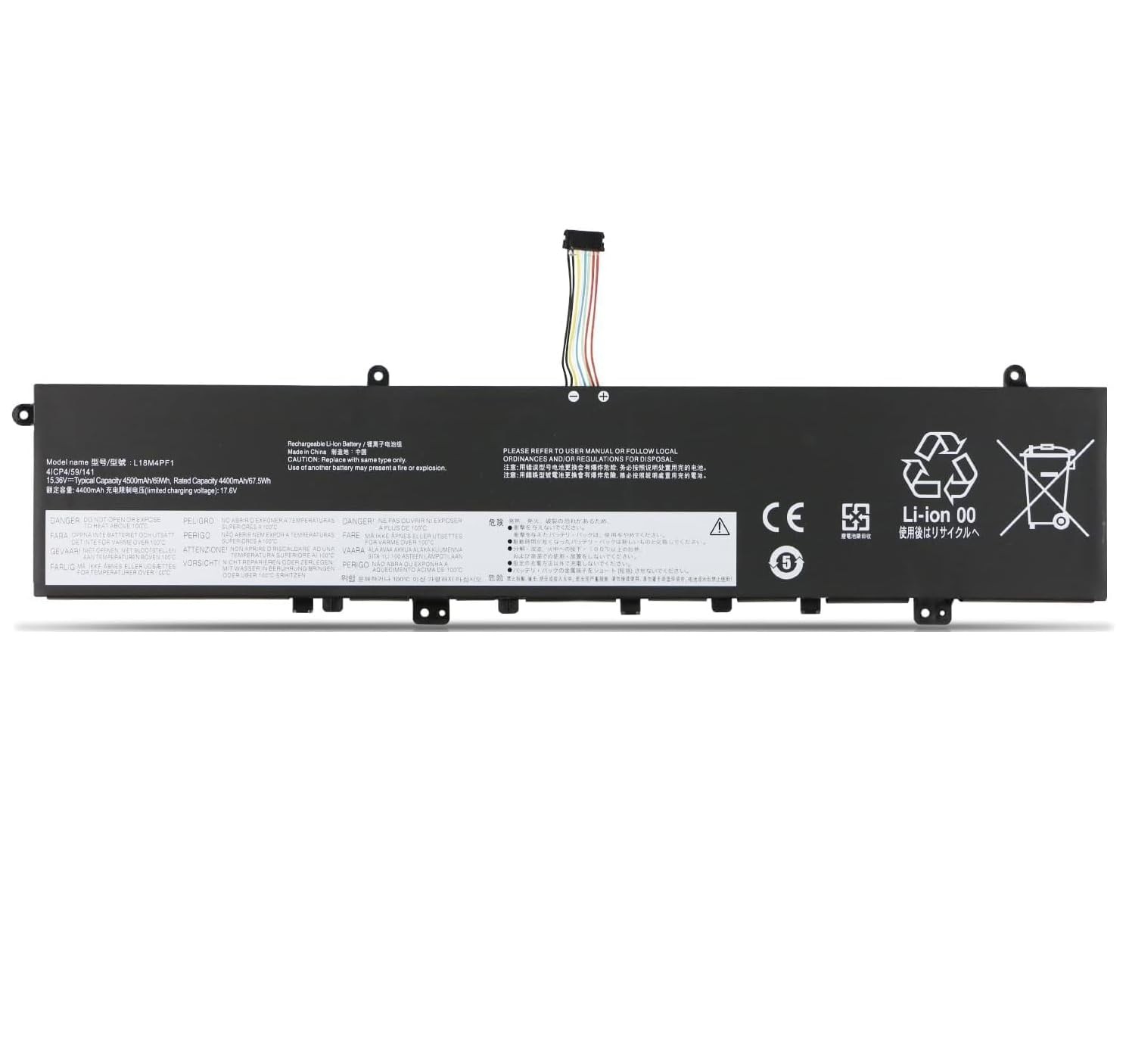 L18D4PF1 L18M4PF1 5B10U65277 5B10U65276 5B10W67244 SB10W67267 Laptop Battery ...