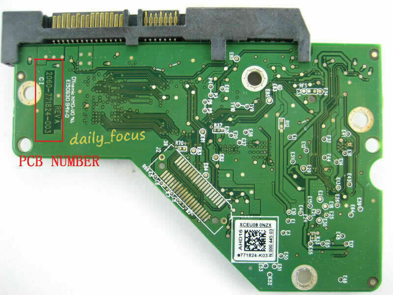 2060-771824-003 REV A HDD Logic Controller PCB Board