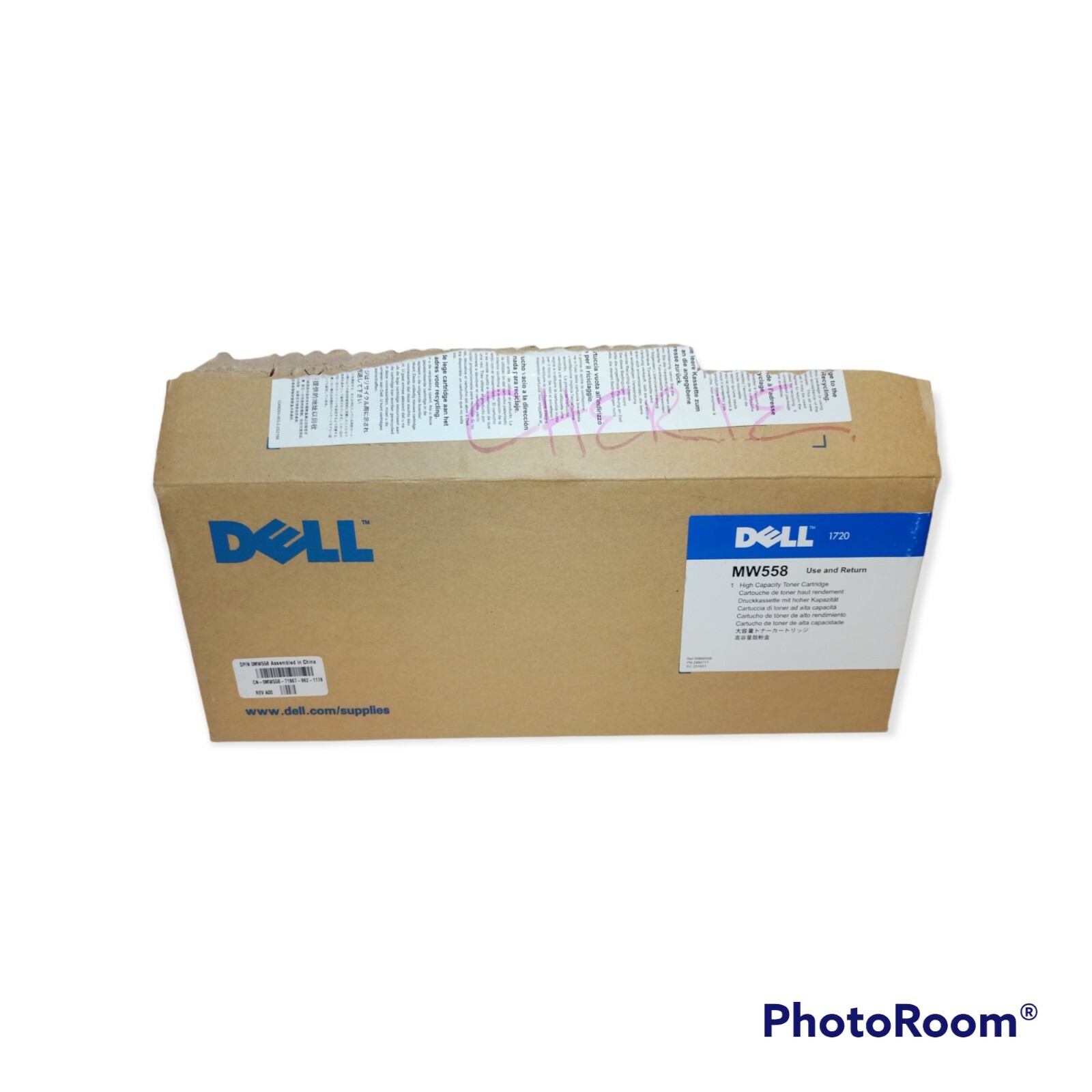 Dell MW558 Black High Capacity Toner Cartridge 1720 1720DN  NEW OPEN