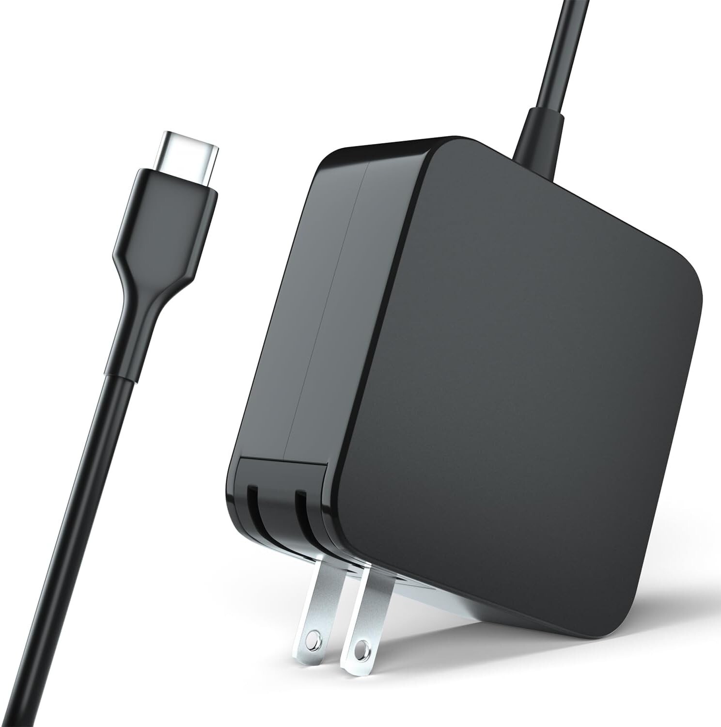 65W USB C Power Adapter, Type C Wall Charger Replacement for Laptops
