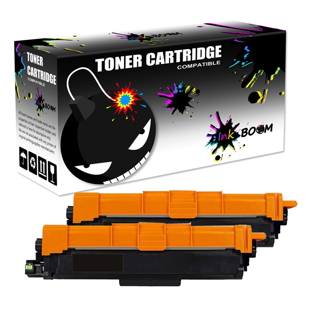 2BK Toner Cartridge fits Brother TN227 MFC-L3770CDW L3710CW HL-L3210CW L3290CDW