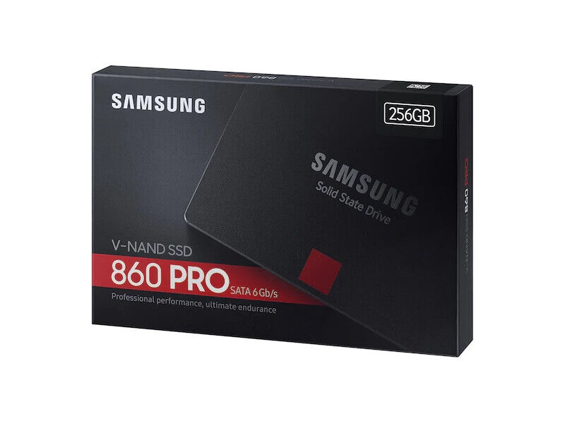 Samsung 860 PRO Series 256GB V-NAND SATA SSD Solid State Drive MZ-76P256 New