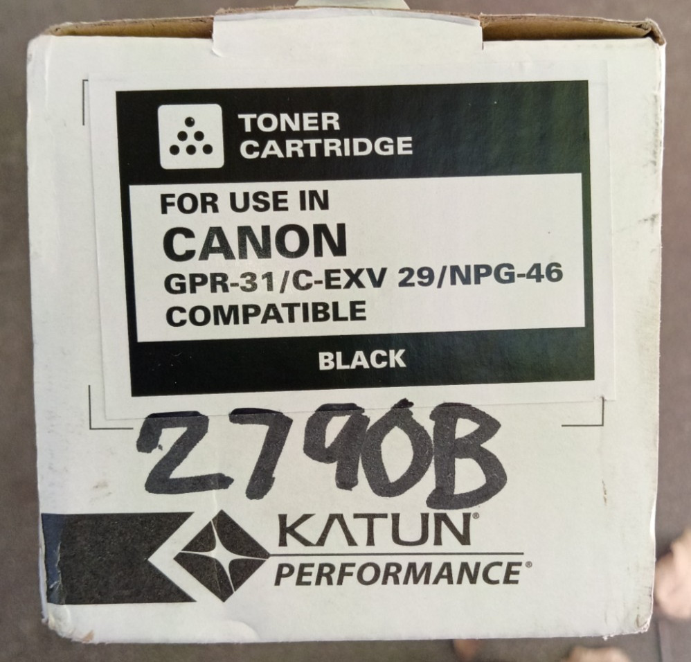 GPR-31/C-EXV 29/NPG-46 Black Compatible Toner for Canon C5030 C5240