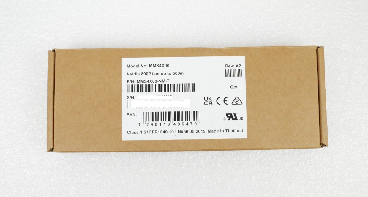 NVIDIA MMS4X00-NM-T 800Gbps Twin Port 2x400Gb/s 500m Single Mode OSFP Module #3