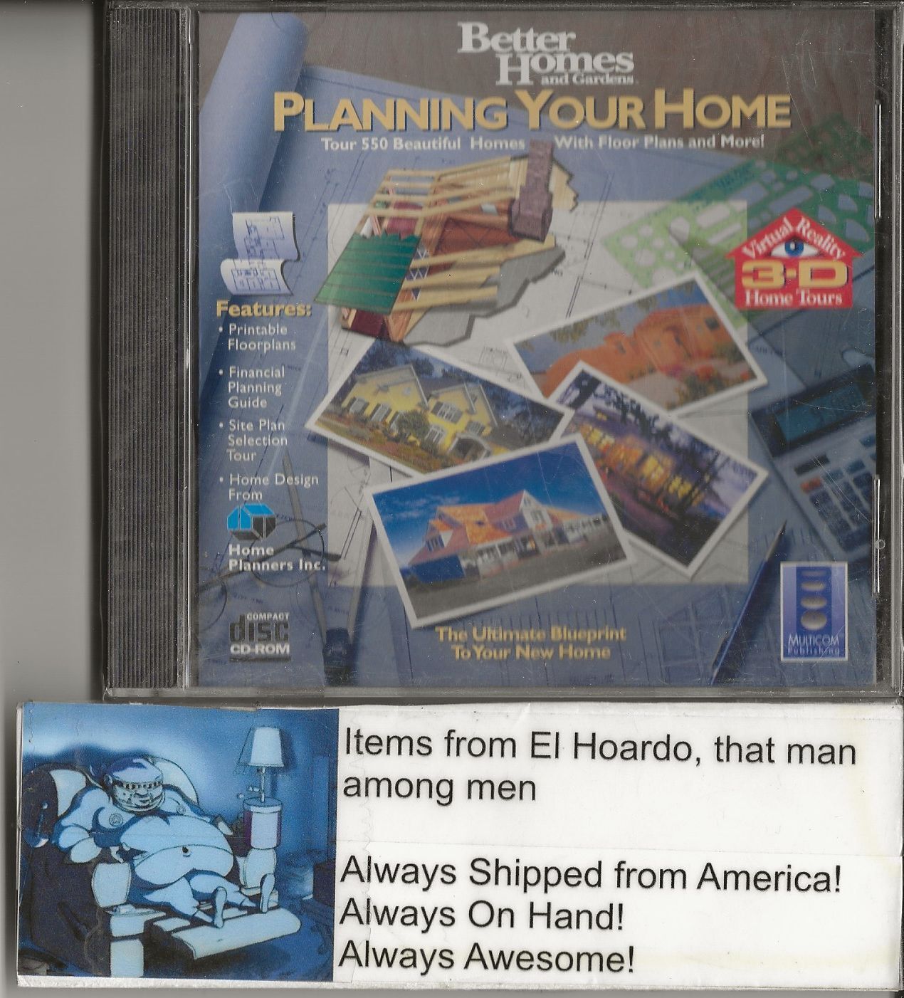 Better Homes And Gardens Planning Your Home Brand New Sealed for Windows and Mac