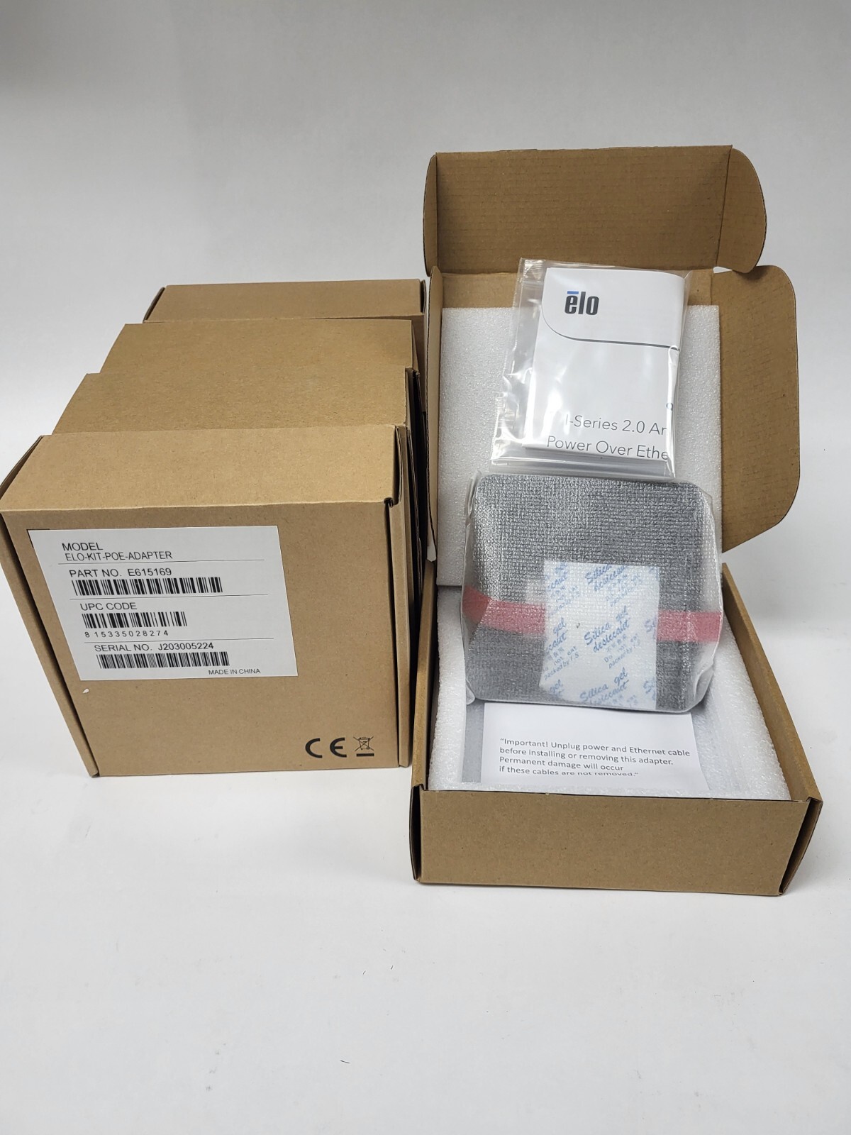 ELO Power-over-Ethernet (POE) Module-LOT of 5 PCS-E615169