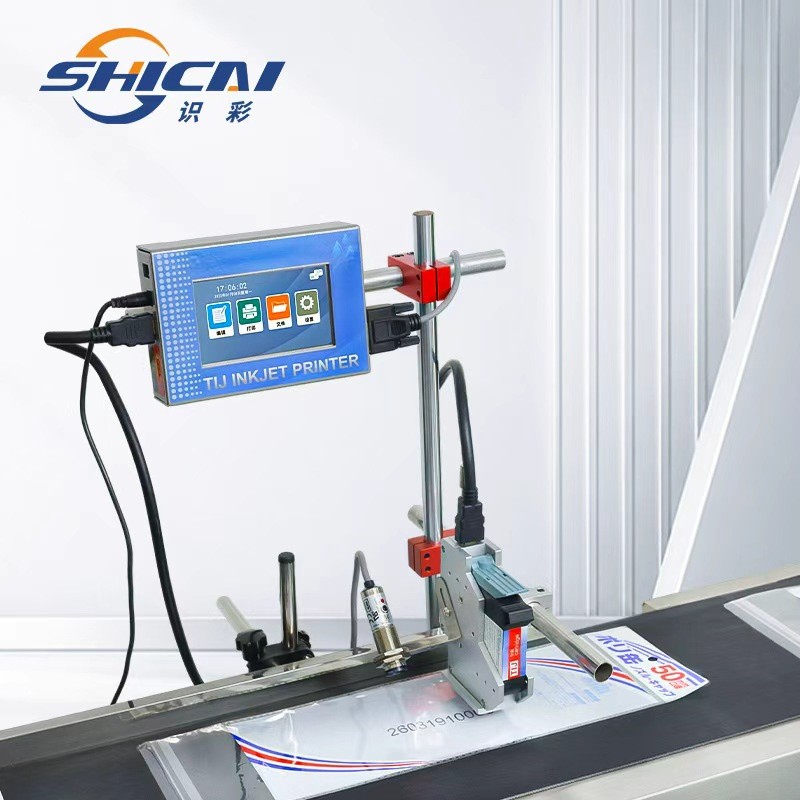 Online Inkjet Printer Without Conveyor Printing Date and Expiration Date