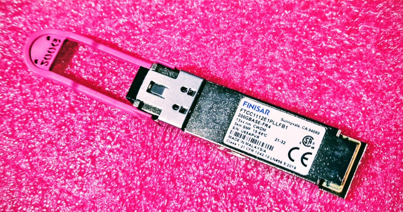 Genuine Finisar 200GBASE-FR4 QSFP56 SMF LC 13xxnm 3KM Optic FTCC1112E1PLLFB1