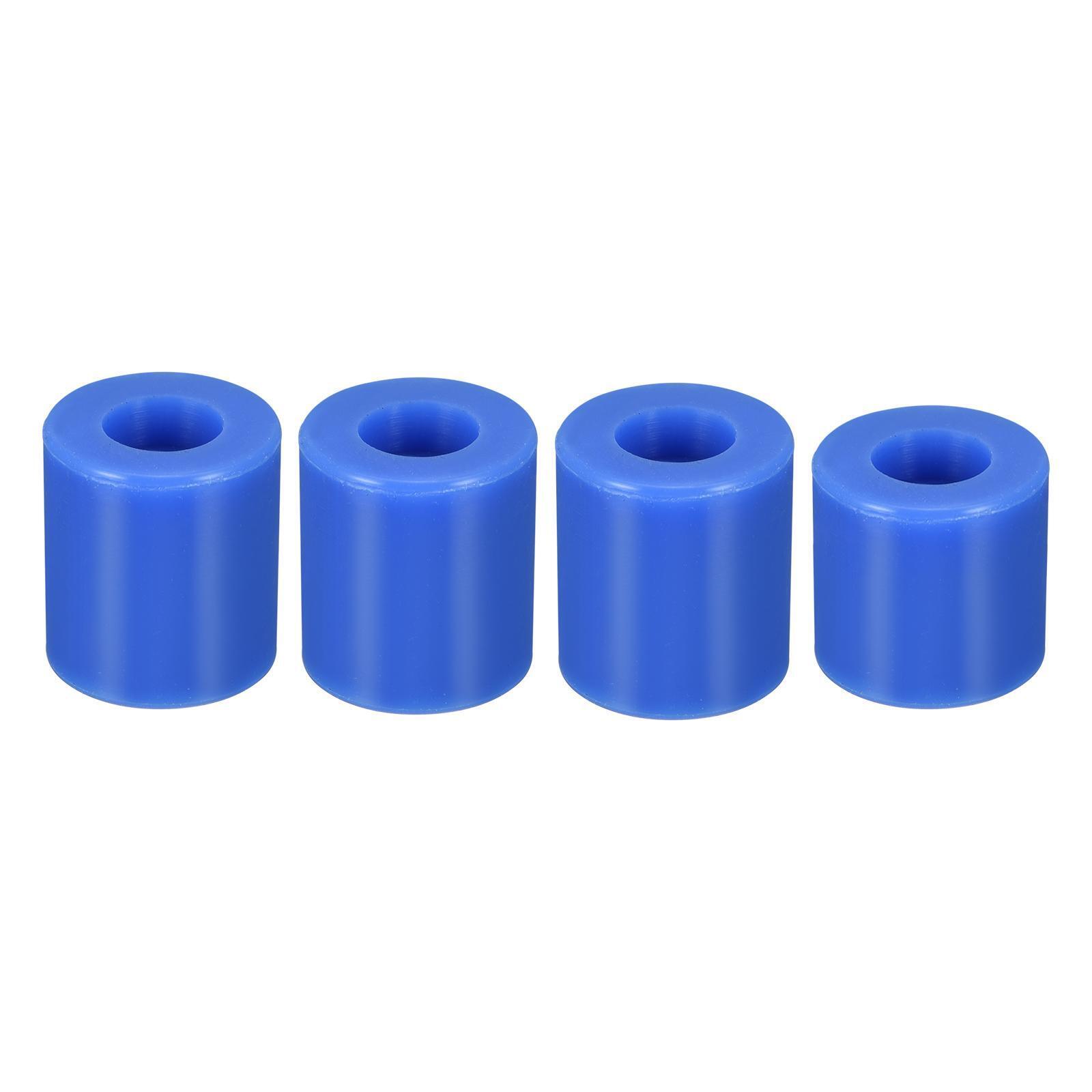 16mm/18mm 3D Printer Heat Bed Parts, Silicone Solid Bed Mounts,Blue 1set