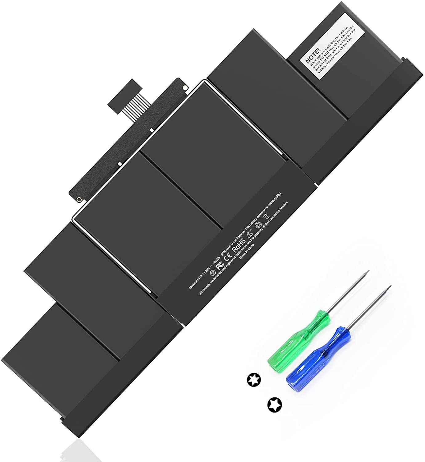 New Genuine A1417 Battery for MacBook Pro 15" A1398 Retina Mid 2012 Early 2013
