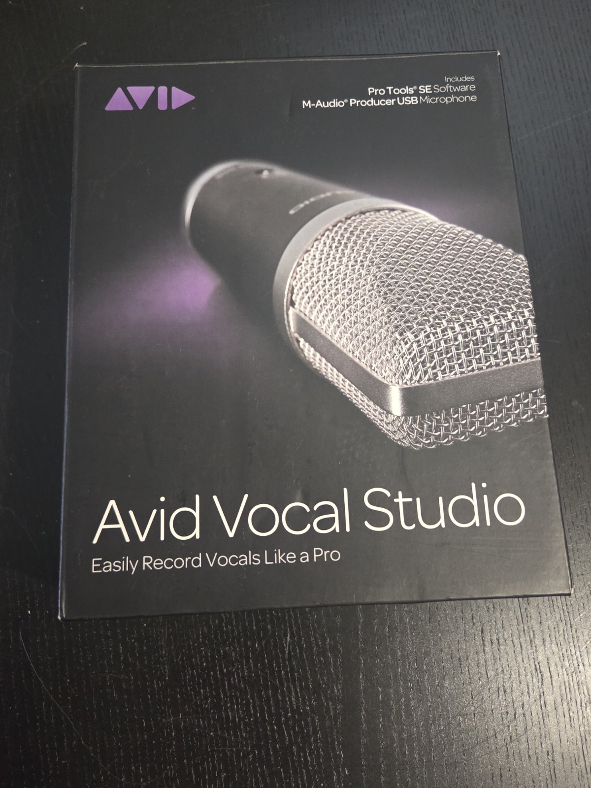 AVID Vocal Studio Digital Recording USB Condenser Microphone New 🎤 W/Stand