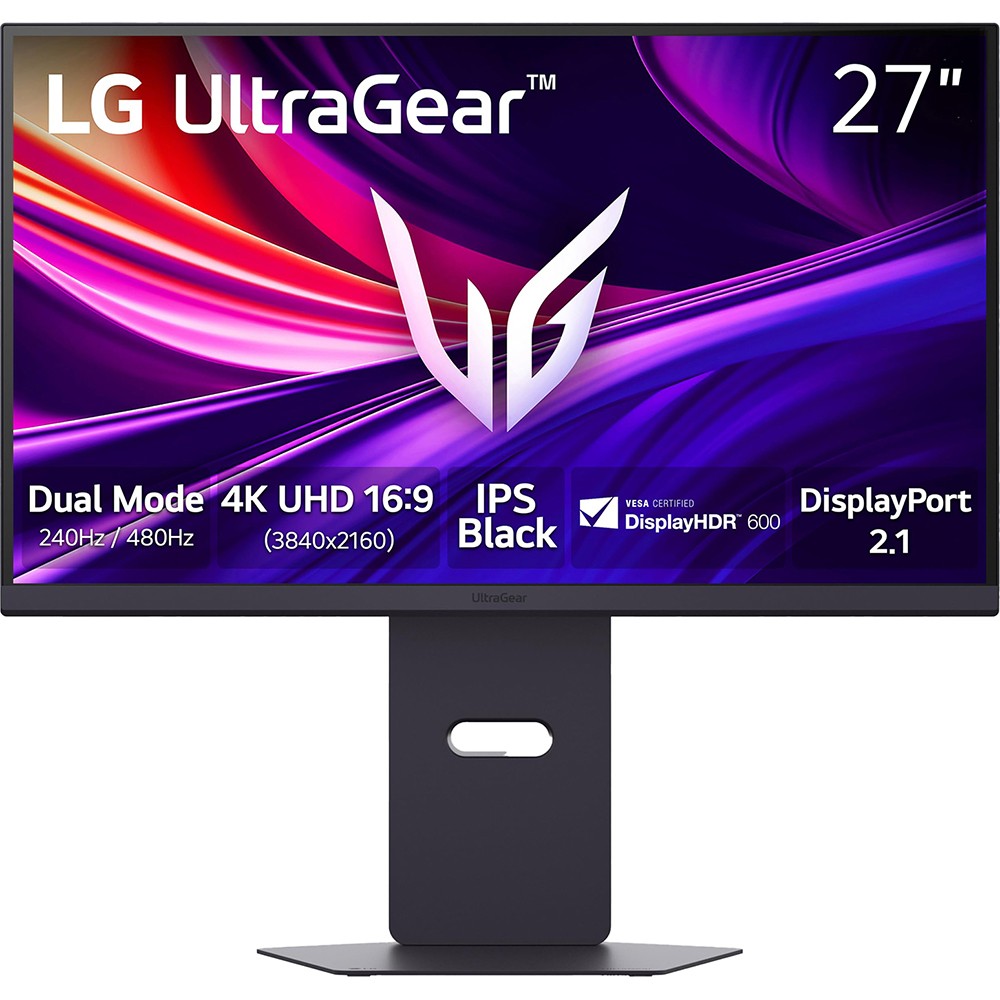 LG 27 Inch UltraGear Nano IPS Black 4K UHD 240Hz or FHD 480Hz 1ms | Open Box