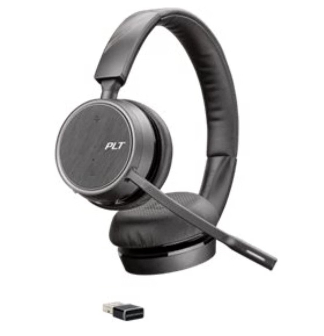 Poly Plantronics Voyager 4220 UC B4220 USB-A Bluetooth Wireless Headset NEW