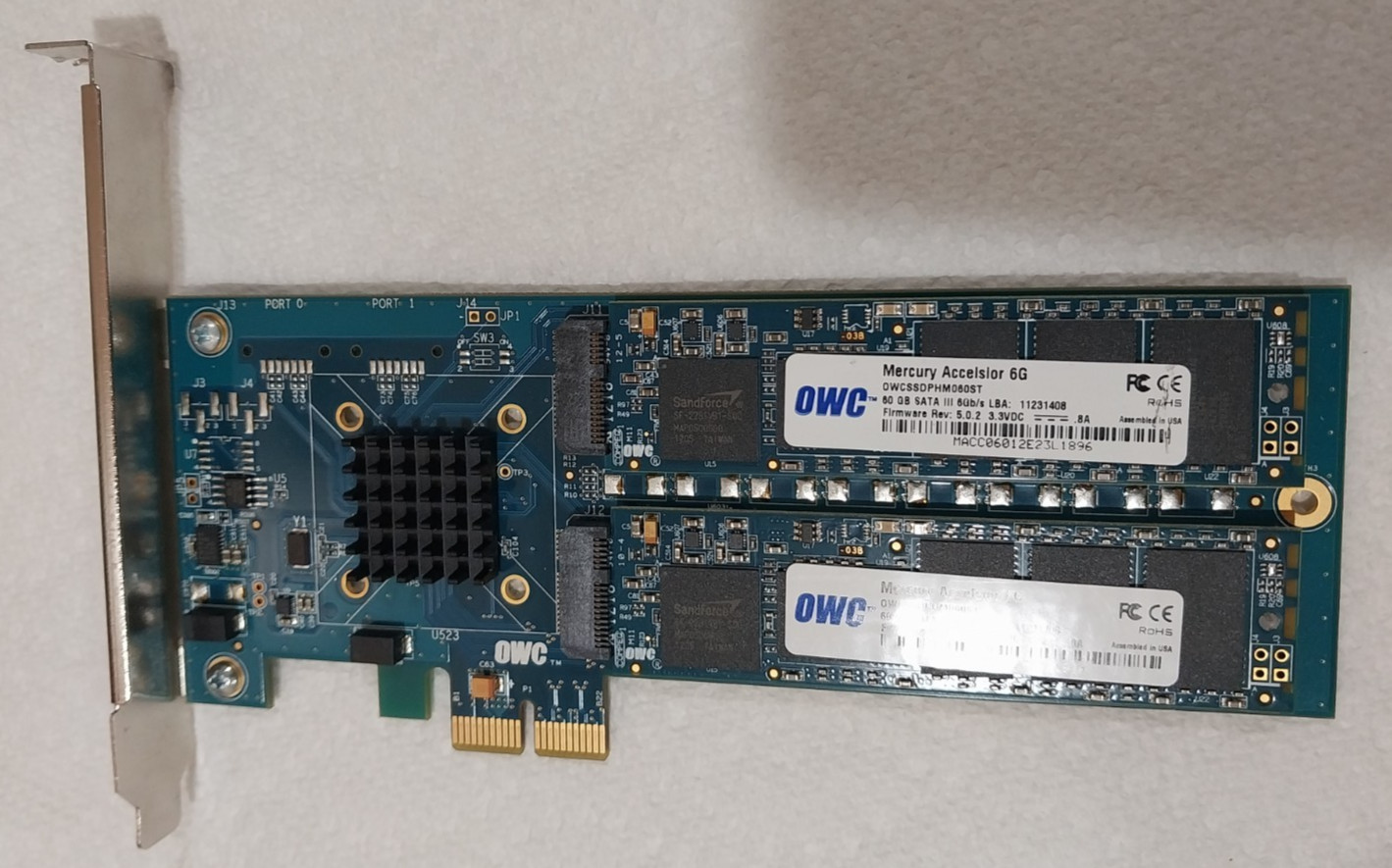 OWC Mercury ACCELSIOR PCIe Express SSD 120 GB - OWCSSDPHW2R120 Apple Mac Pro