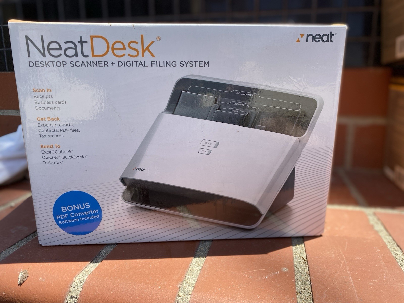 NeatDesk Desktop Scanner Digital Filing System