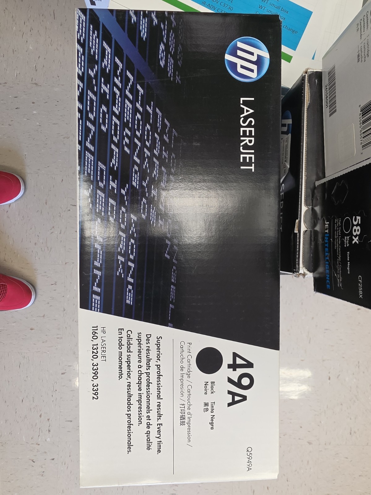 HP 49A (Q5949A) Black Original LaserJet Toner Cartridge Genuine NEW SEALED  