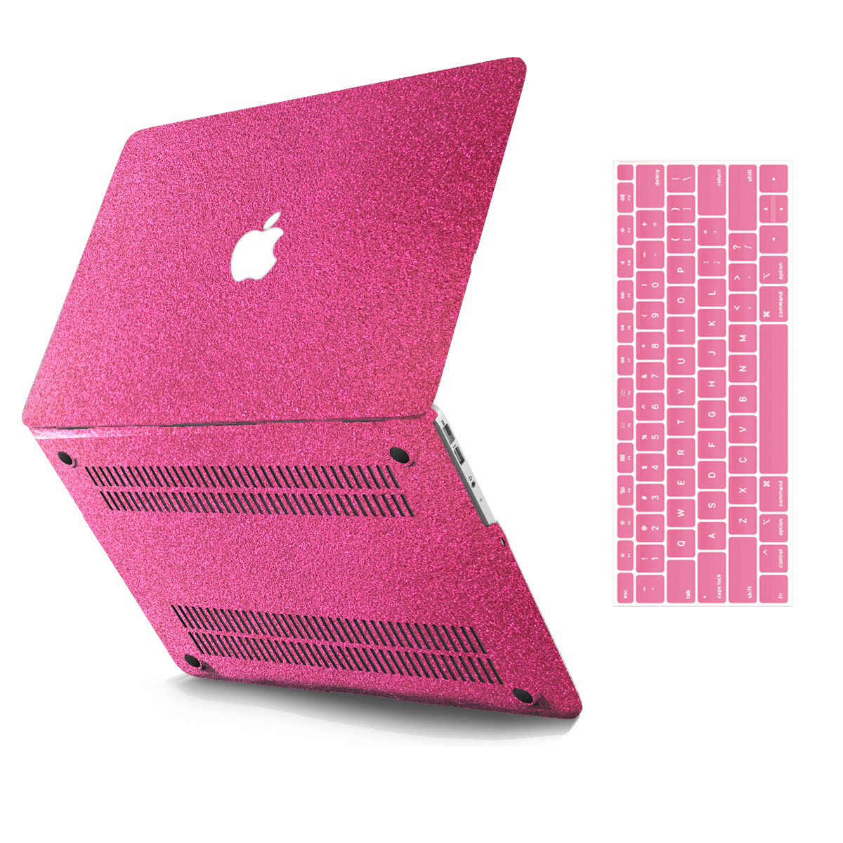 Shiny Bling Laptop Hard Glitter Case KB Cover For Macbook Pro Air M1 M2 M3 M4 M5