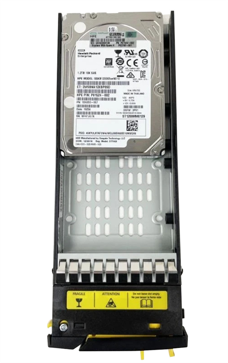 For HP HPe P03798-001 P01524-002 760657-001 3Par 1.2TB 10K SAS