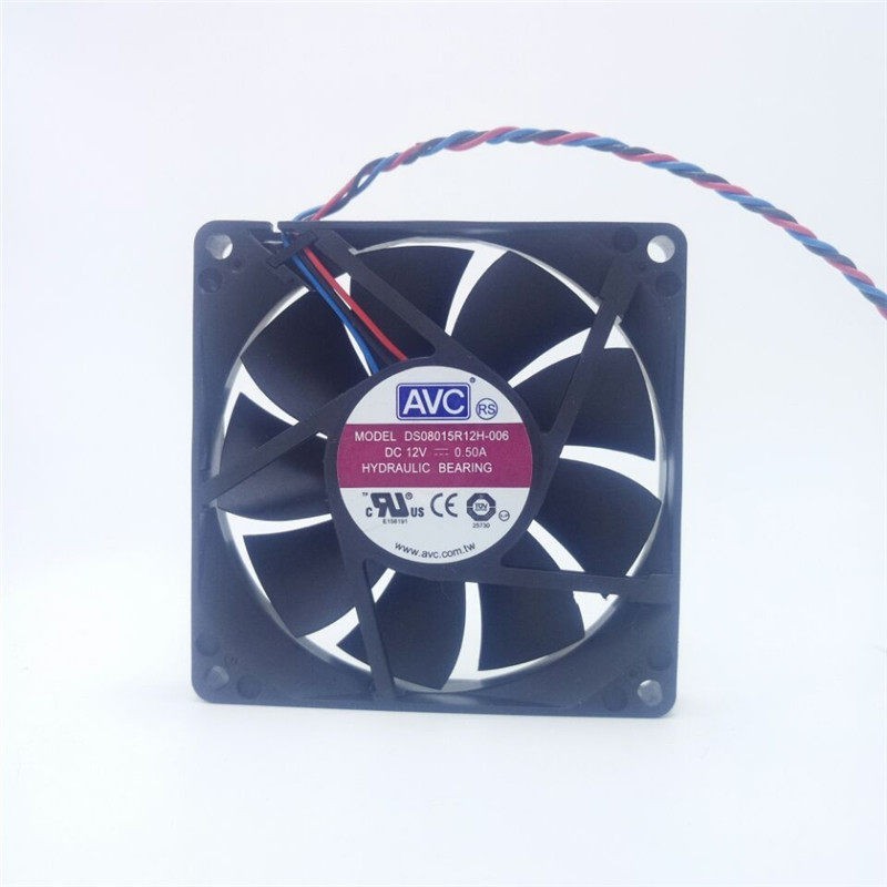1PCS AVC DS08015R12H-006 8015 12V 0.50A Cooling Fan