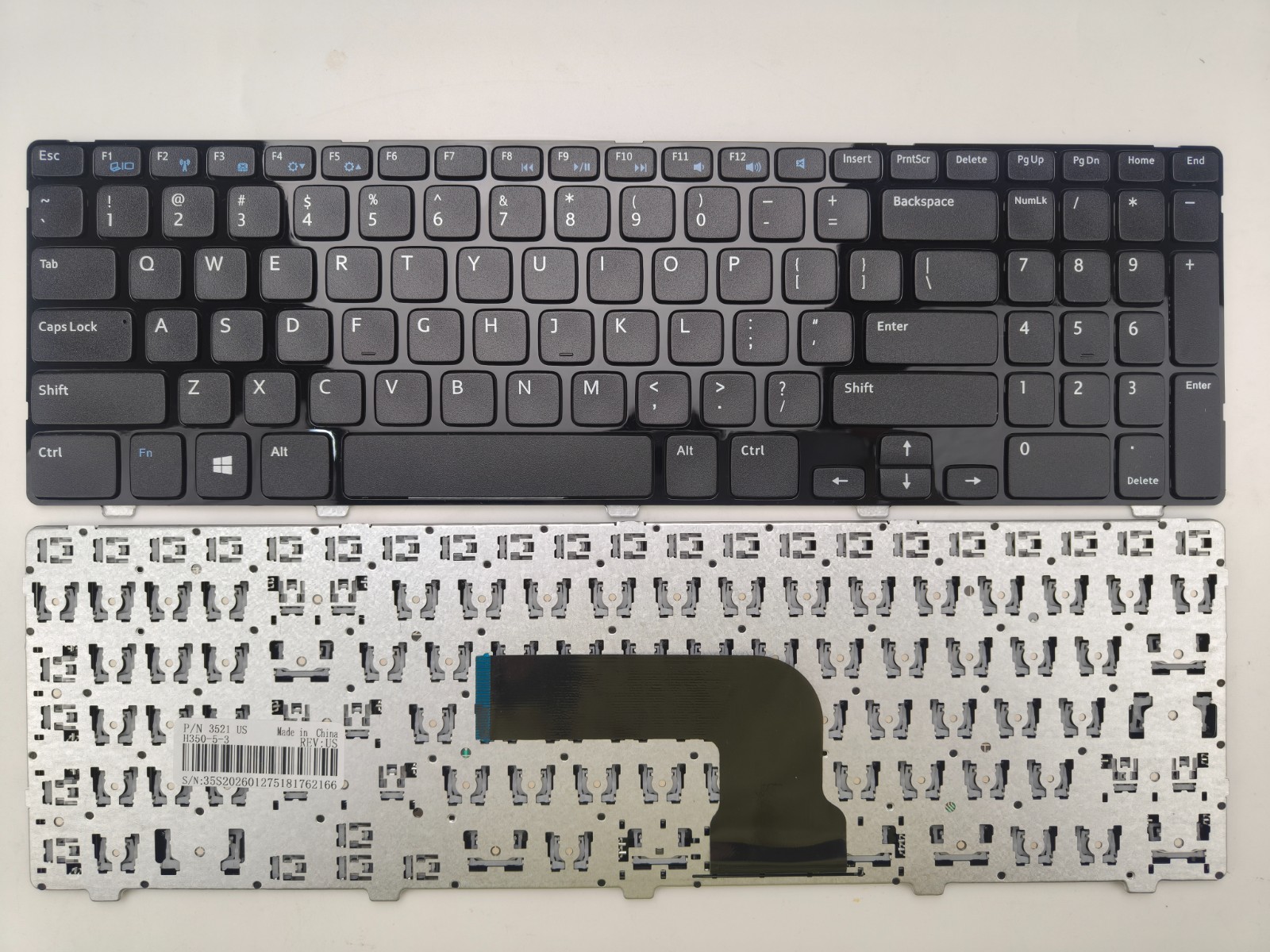 New US Keyboard For Dell Inspiron 15 3521 3531 3537 5521 5528 5537 5535 M531R