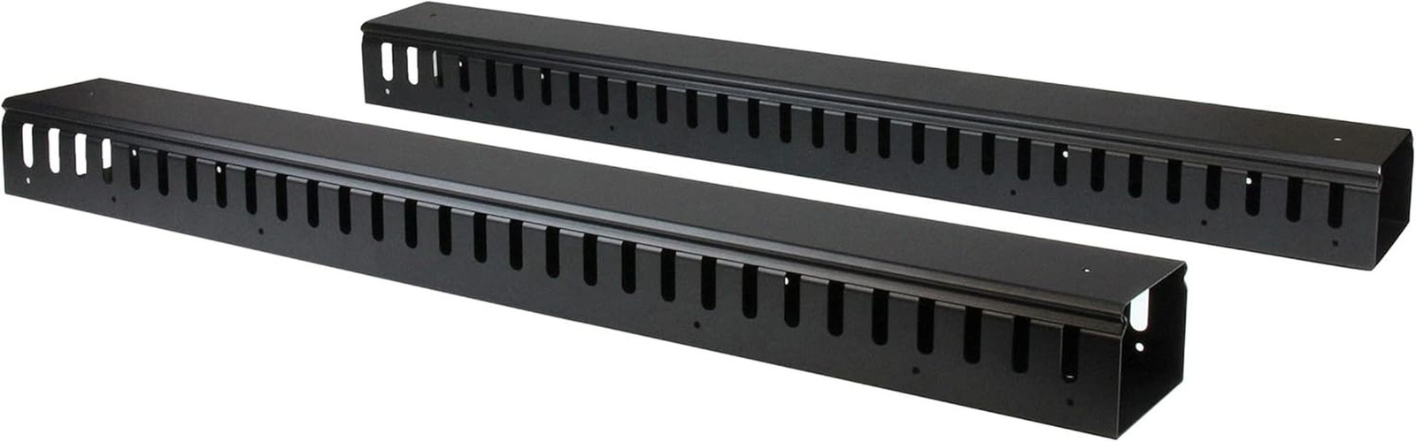 Startech 2-Pack 20U Vertical Cable Organizer with Finger Ducts, Vertical Cable M
