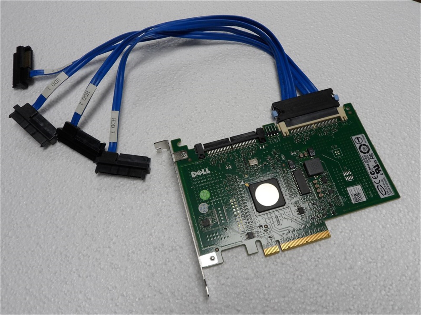 DELL PRECISION RAID 6/IR SAS SATA 4 DROPS CABLE T3500 T5500 T7500 T7400 T5400