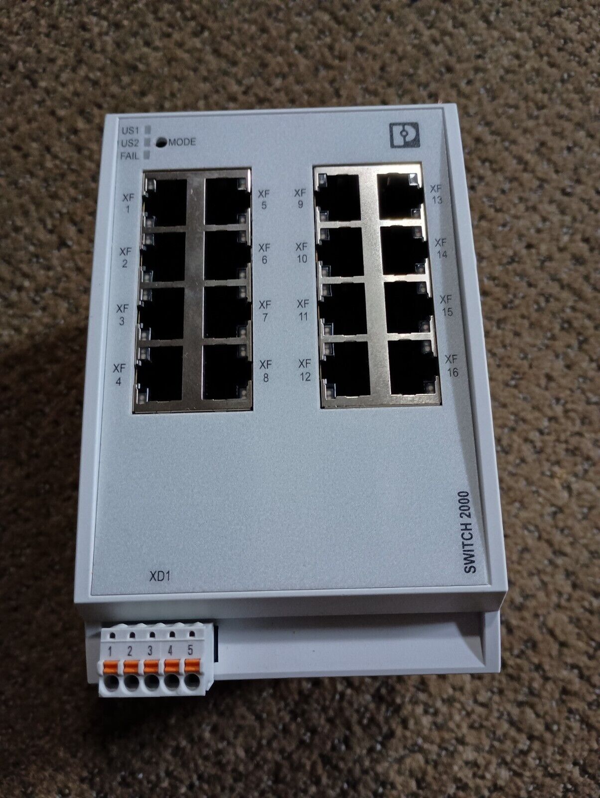 Open Box/Unused Phoenix Contact Managed Industrial Ethernet Switch 2702908