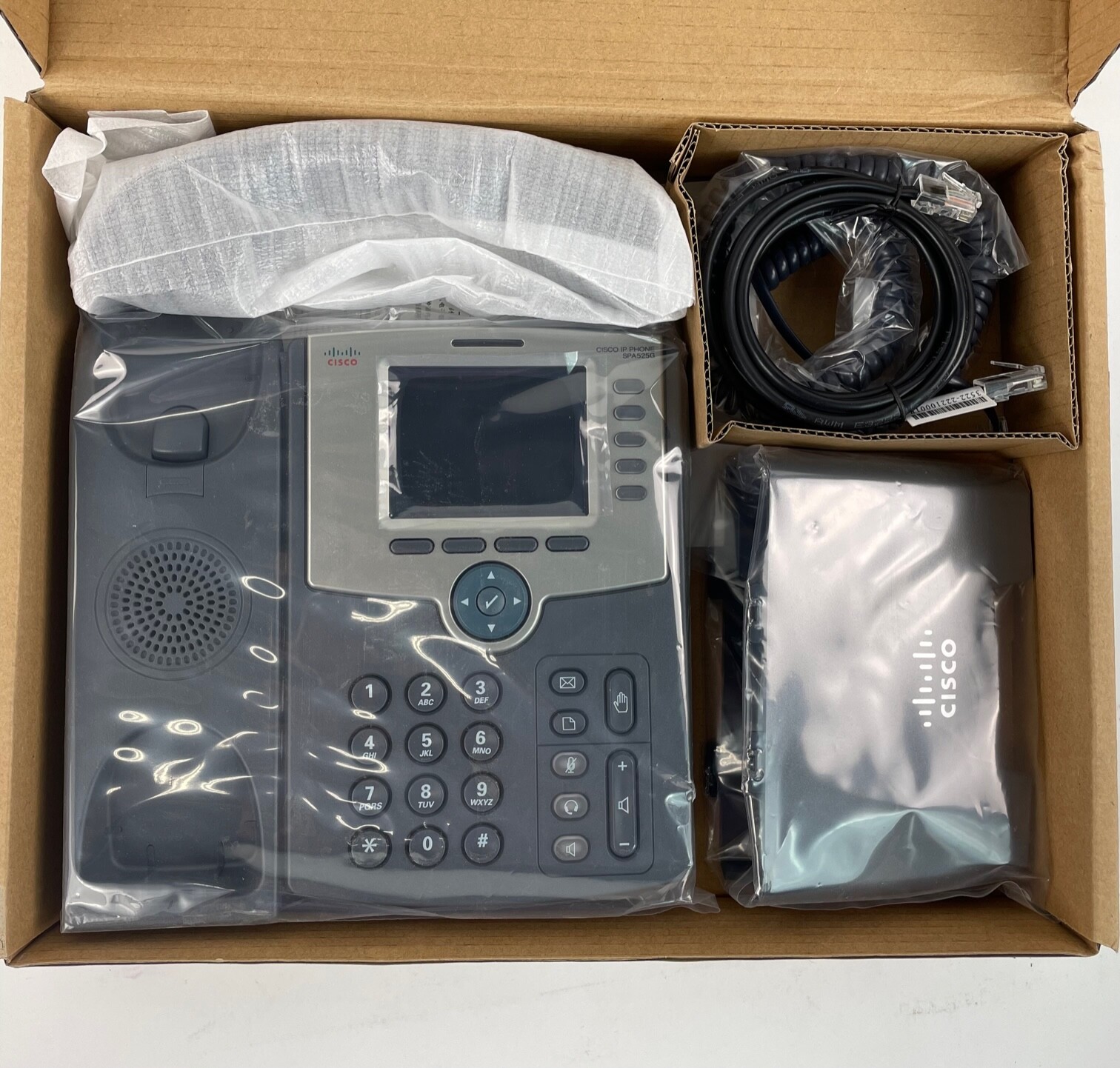 Cisco SPA525G2 5-Line IP Phone - New - Unused - Bulk