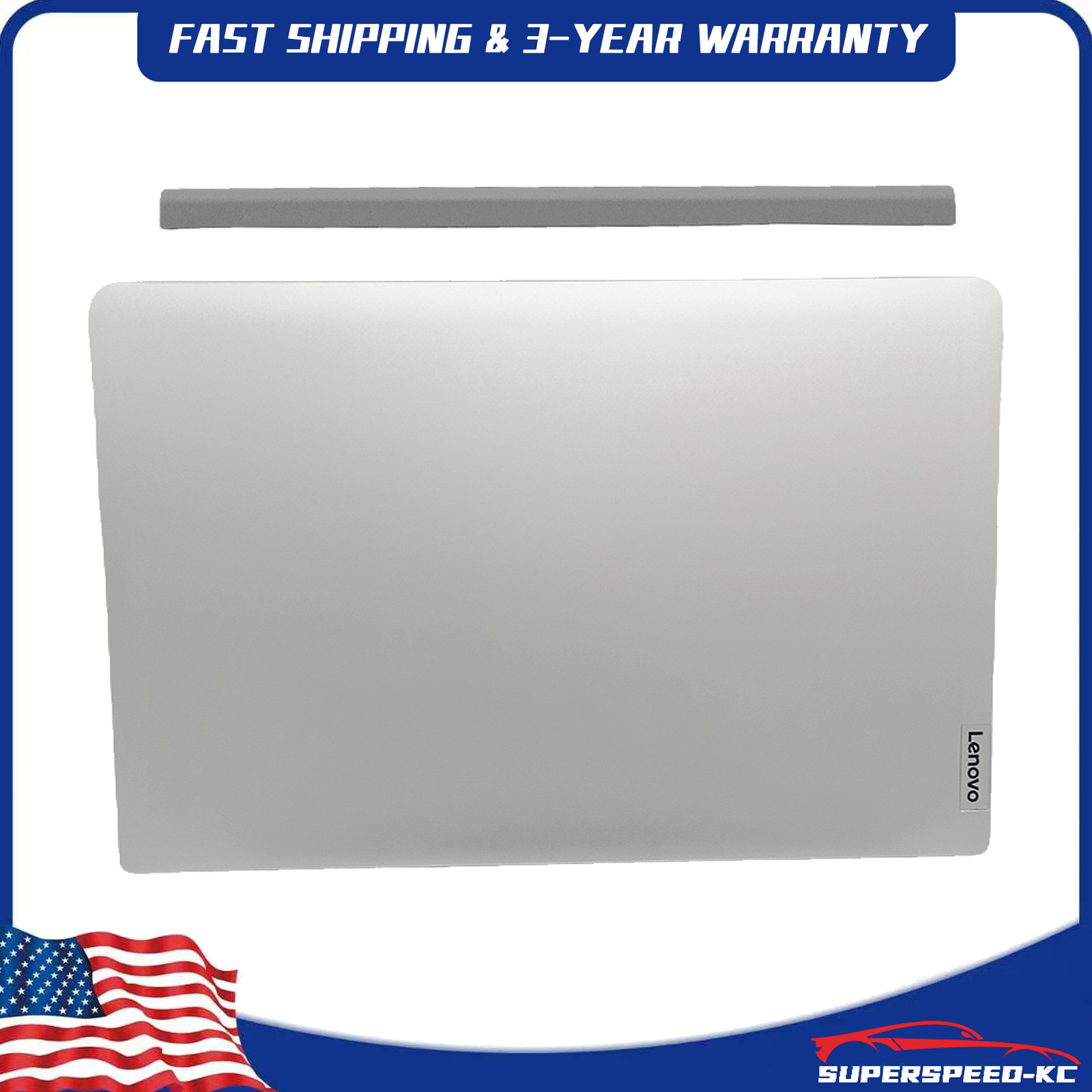 New LCD Top Back Cover Lid Hinge Cover Set for Lenovo IdeaPad 1 15ADA7 15AMN7
