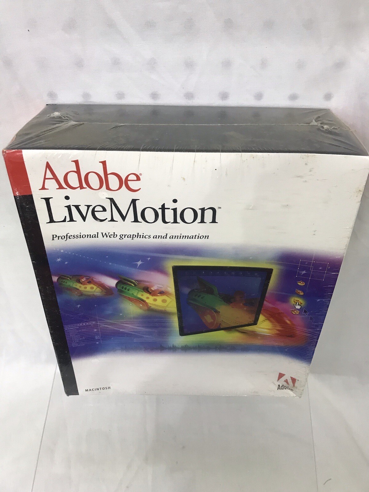 Adobe LiveMotion for MAC - Factory Sealed Brand New-hts