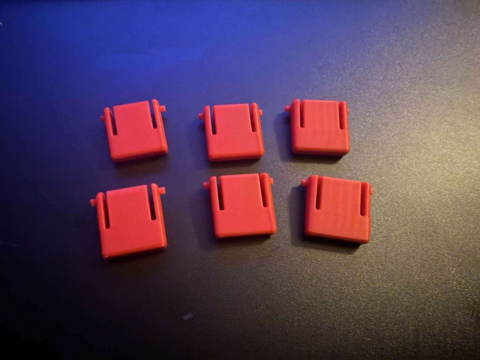 OEM Quality 3D Printed Keyboard Feet For Steelseries Apex Pro Gen 1, 2, 3 (Red)