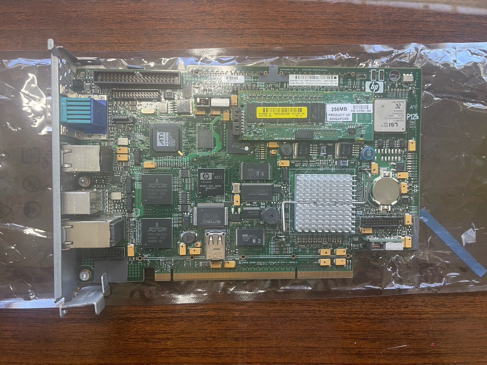 HP 449417-001 Proliant SC SI Parallel Interface Board 256MB DL580 G5 013069-000