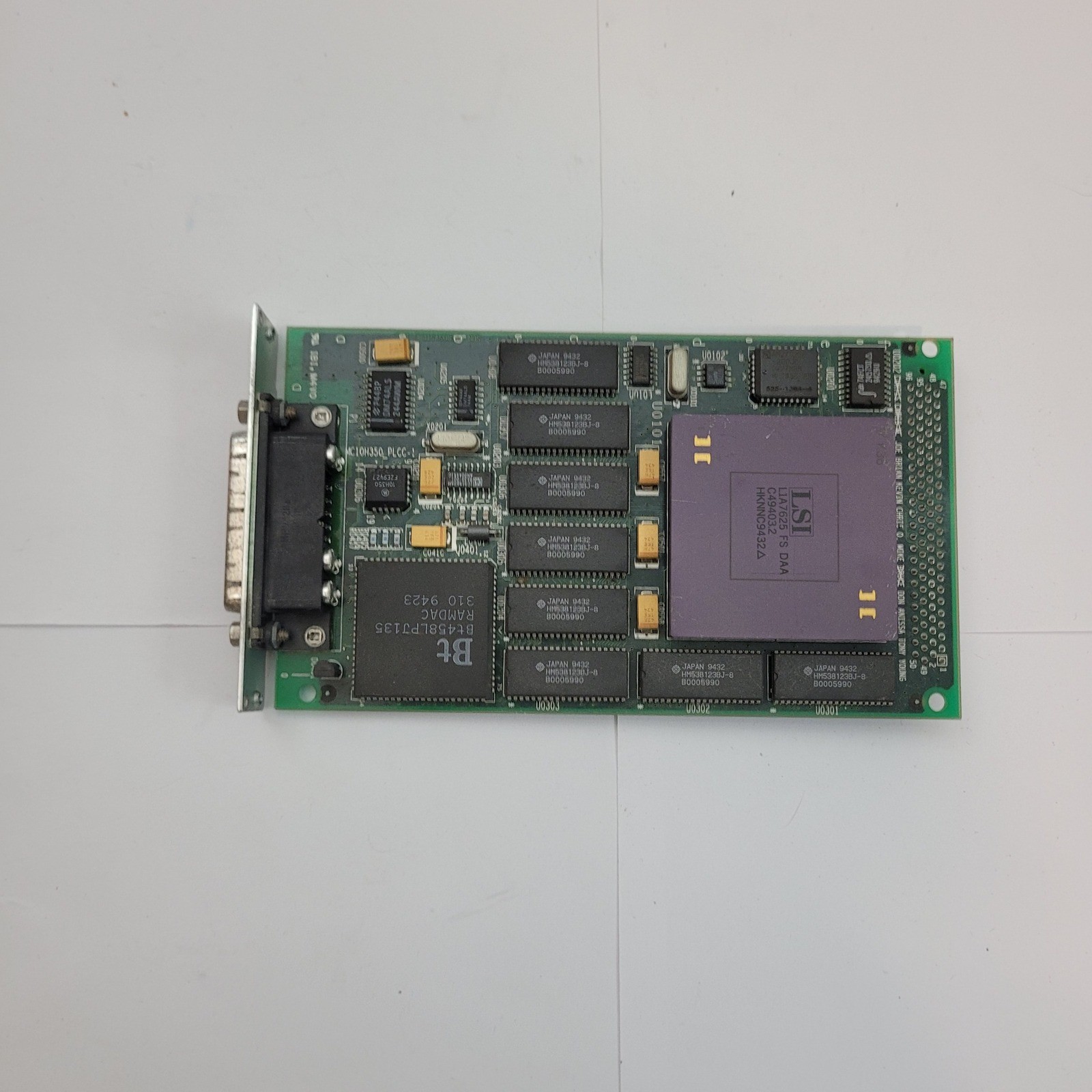 Sun Microsystems 501-2325 TurboGX SBus Graphics Card LSI Bt458 RAMDAC