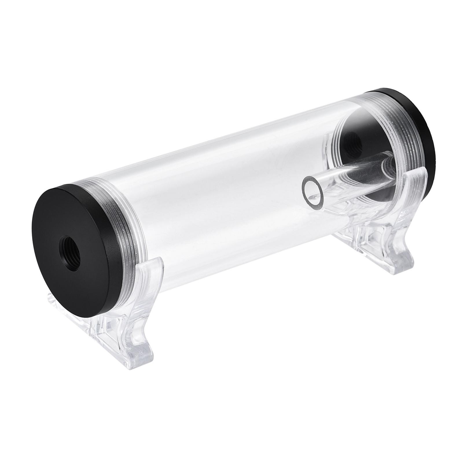 Water Cooling Tank 50mm x 160mm Acrylic and Acetal 1 In 2 Out for PC CPU Cooled